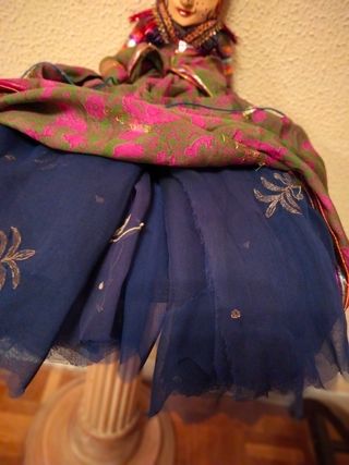 Pareja de marionetas artesanales