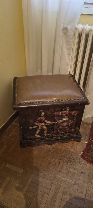 BAUL MADERA LABRADA