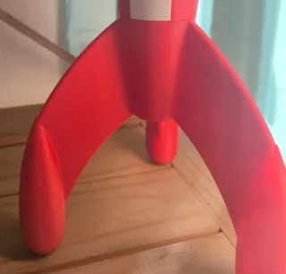 (50 cm) Cohete Decorativo Tintín