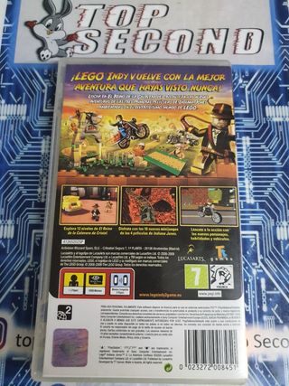 Juego Lego Indiana Jones 2 PSP