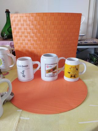 Boccali da birra antichi (7 pezzi)