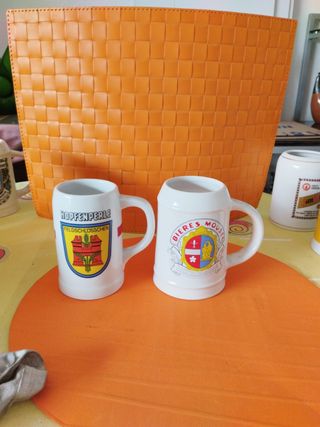 Boccali da birra antichi (7 pezzi)