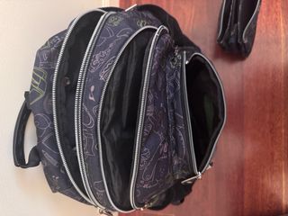 Mochila escolar azul TOTO