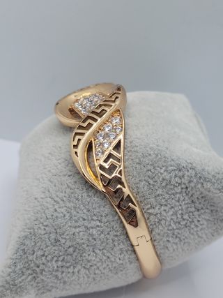 Pulsera Greca Brazalete Goldfilled