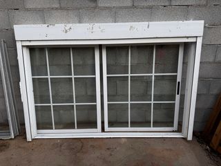 Ventana corredera de aluminio