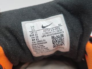 Nike Air Max 1 SP Huf Brilliant Orange Talla 45