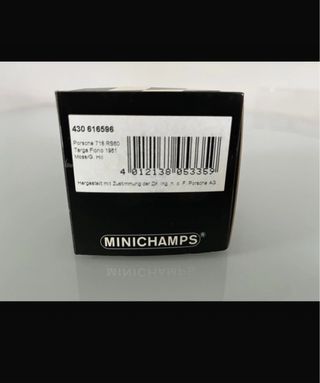 Minichamps Porsche 718 RS60 #136 Ed. Limitata 1:43