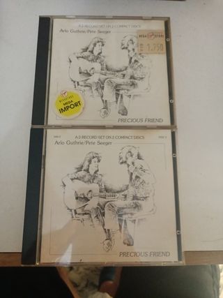 2 CDs Arlo Guthrie / Pete Seeger Precious Friend