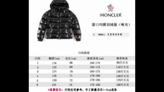 Chaqueta Moncler Maya mate negra Talla m