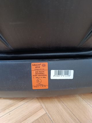 Silla coche Babyauto Grupo 3 Isofix
