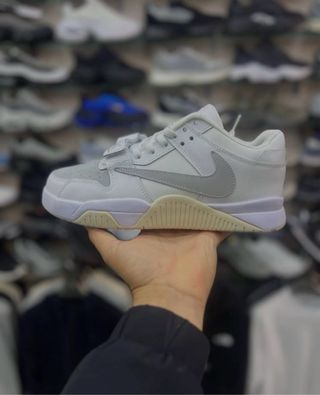 Zapatillas Nike Air Force 1 Grises Blancas