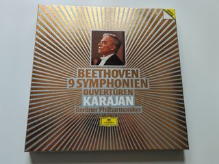 * 7 Vinilos Beethoven 9 Sinfonías Karajan* mozart