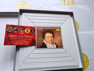 * 7 Vinilos Beethoven 9 Sinfonías Karajan* mozart