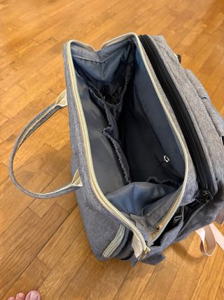 Mochila Cambiador Bebé Cuna Plegable