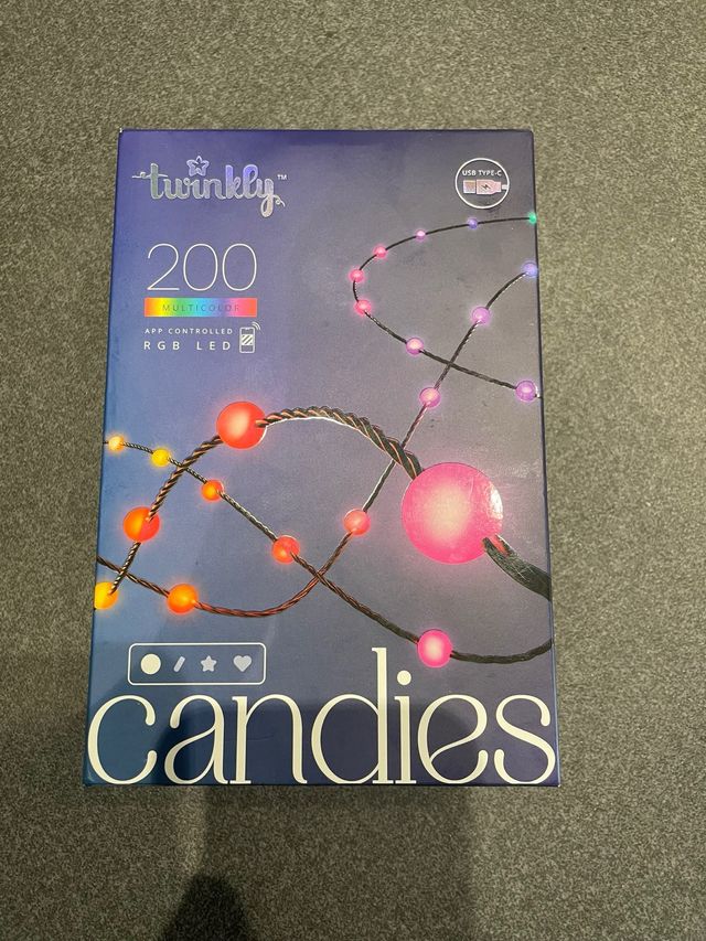 Luci Twinkly Candies 200 LED RGB Multicolore