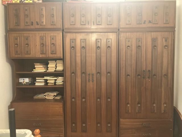 Mueble castellano modular con cama abatible