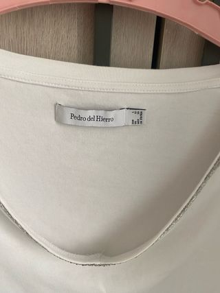 Camiseta Pedro del Hierro blanca