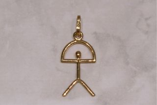 COLGANTE INDALO, ORO 18K/1.0g