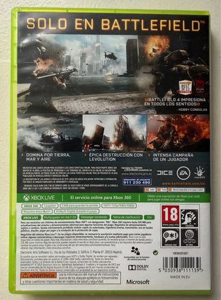Battlefield 4 XBOX 360