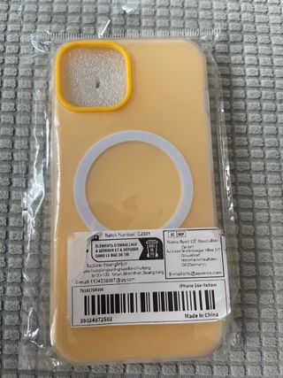 Funda iPhone 16e Amarilla