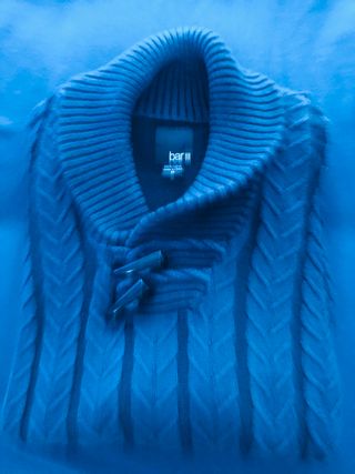 Jersey de punto bar III azul Talla M