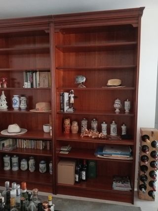 Librería haya teñida años 90

