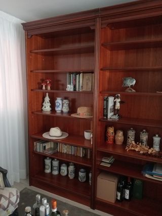 Librería haya teñida años 90

