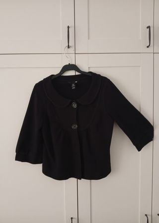 Chaqueta corta H&M negra Talla XS