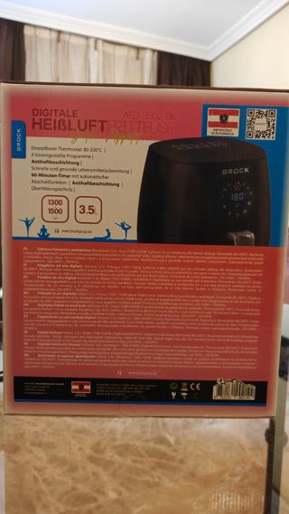 Freidora de aire Brock 3.5L Nueva