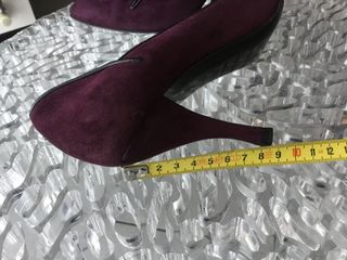 Sergio Rossi Scarpe con tacco viola Tg 37.5