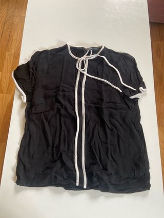 Camisa Zara Negra Talla S