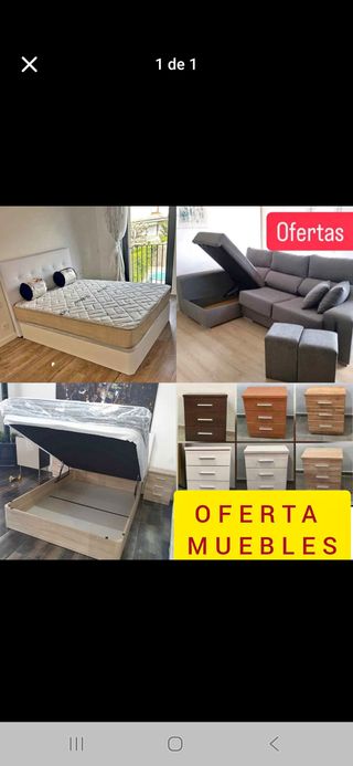 Ofertas de canapés y colchones