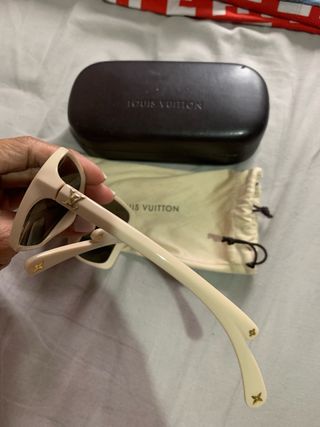 Gafas de sol Louis Vuitton Beige/Marrón