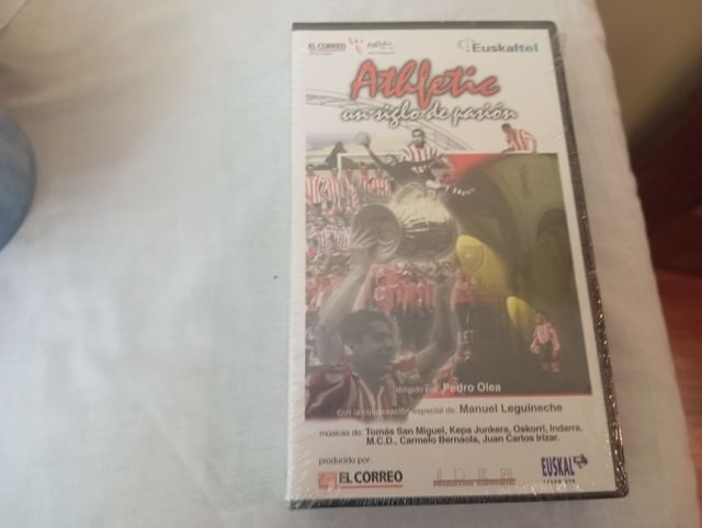 Cinta VHS Athletic: Un Siglo de Pasión,precintada.