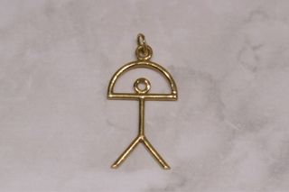 COLGANTE INDALO, ORO 18K/1.4g