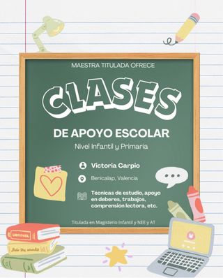 clases de apoyo escolar