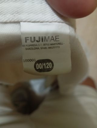 Kimono infantil Fuji Mae blanco 