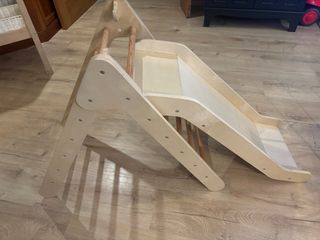 Juego Escalada Triangular con Tobogán 