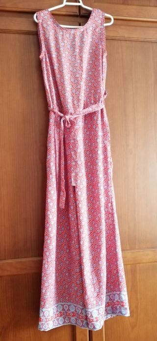 Mono largo mujer estampado floral