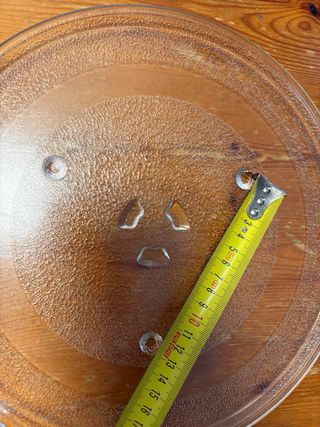 Plato y aro microondas