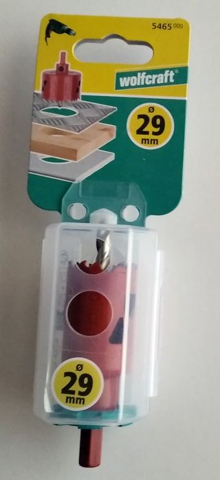 Corona Wolfcraft 29mm para taladro
