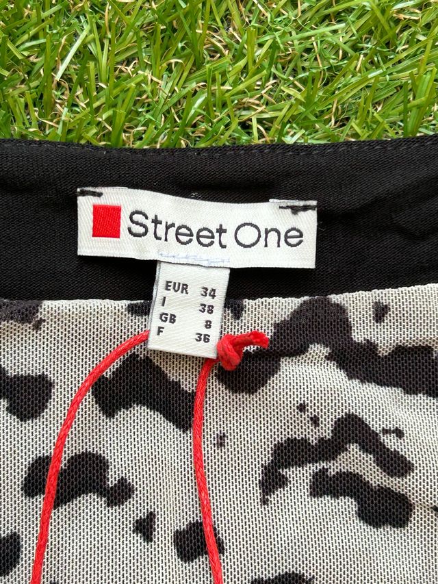 Street One Vestido Midi Animal Print (EUR 34)