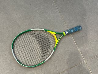 Raqueta de tenis verde para niño/niña