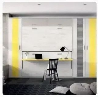 LITERA ABATIBLE HORIZONTAL CON ESCRITORIO AD41