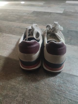 Zapatillas Bimba y Lola Beige/Blanco