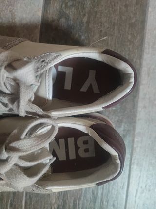 Zapatillas Bimba y Lola Beige/Blanco