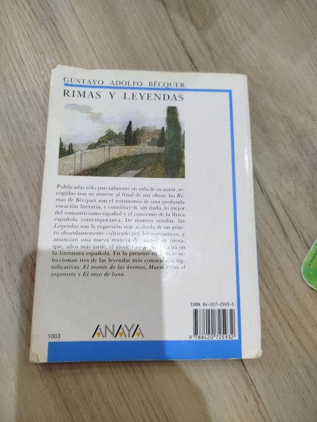 Rimas y Leyendas (Biblioteca Didactica Anaya) (...