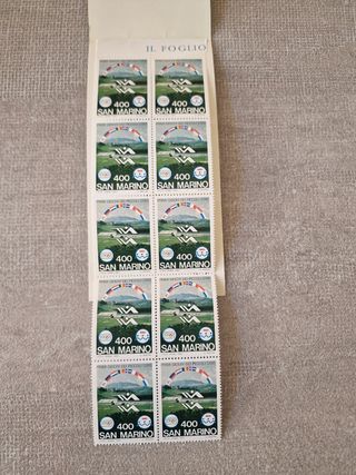 Libretto francobolli Primi Giochi dei Piccoli Stat