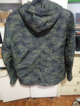 Abrigo camuflaje verde