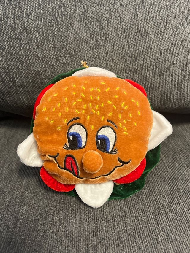 Peluche Hamburguesa Divertida